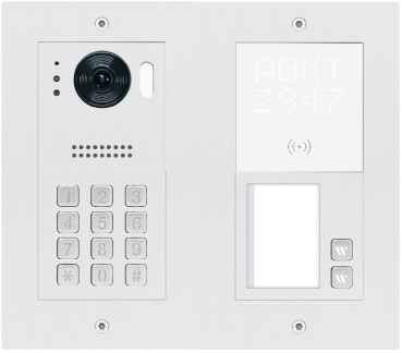 Preview: ip videotürsprechanlage poe 2 familienhaus